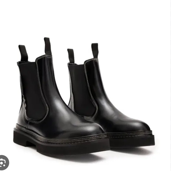 All Saints Mens Jude Chelsea Boots in Black Size US 8 EU 41 NEW main image 8